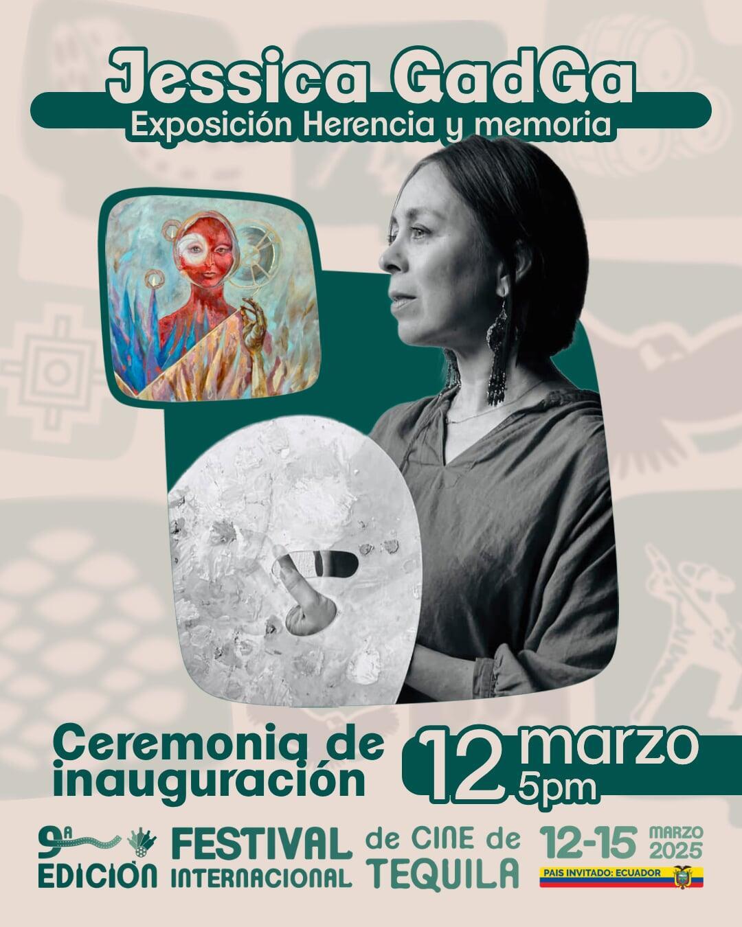 Herencia y Memoria exposición de Jessica GadGa